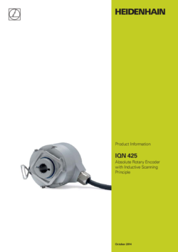 IQN 425 Absolute Rotary Encoder with Inductive Scanning Principle