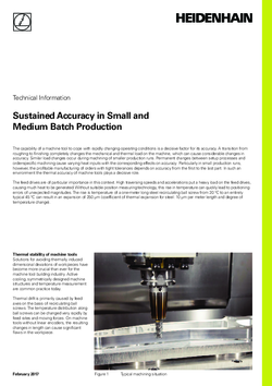 Sustained Accuracy in Small and Medium Batch Production
