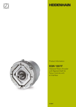EQN 1337 F Absolute Rotary Encoder with Tapered Shaft for Fanuc Controls with Alpha-i Interface