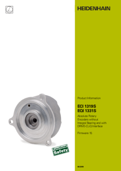 ECI 1319S EQI 1331S Absolute Rotary Encoders without Integral Bearing and with DRIVE-CLiQ Interface