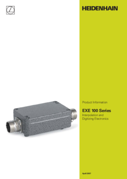 EXE 100 Series Interpolation and Digitizing Electronics